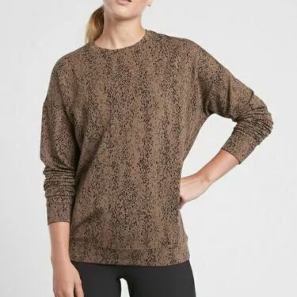Athleta Studio To Street Printed Sweatshirt